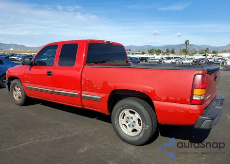 2000 Chevrolet Silverado C1500 z USA, uszkodzony, nr VIN 2GCEC19V8Y1246134